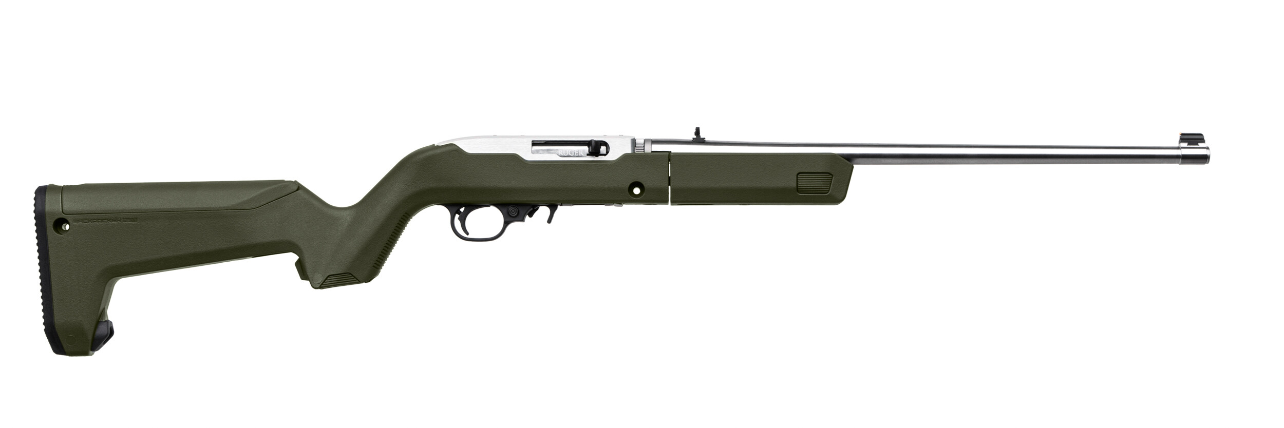 11100ODG Карабін мисливський RUGER "K10/22-TD" Synthetic, Stainless Steel 22LR Backpacker ODG