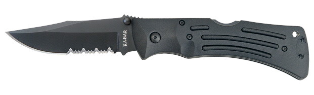 Ніж KA-BAR "Mule Folder" serrated. Фото 2