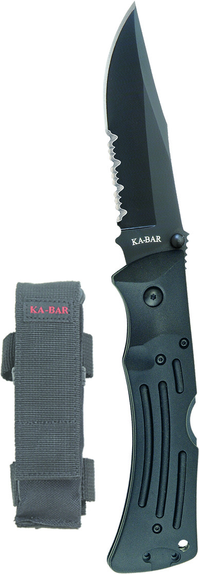 Ніж KA-BAR "Mule Folder" serrated