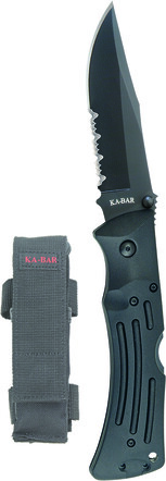 Ніж KA-BAR "Mule Folder" serrated