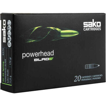 Набої нарізні Sako Powerhead Blade 30-06 Springfield 170Gr (11,02 г)