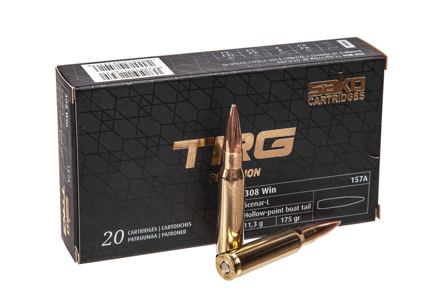 Патрон нарізний Sako TRG PRECISION HPBT кал.308 Win 175Gr (11.34 г)