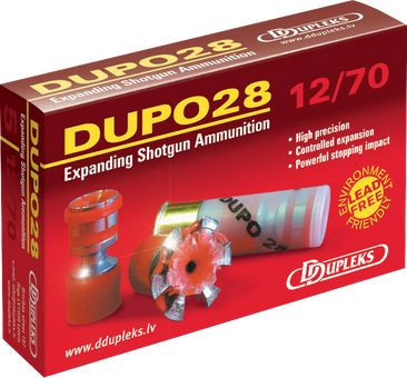 Патрон гладкоствольних DDupleks Dupo28 12/70