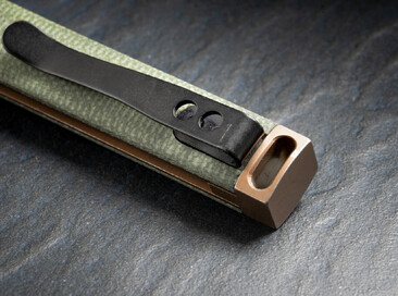 Ніж Boker Plus "Kaizen Green Canvas Micarta"