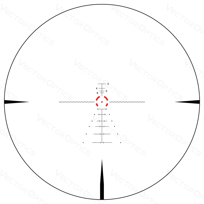 Приціл оптичний Vector Optics Constantine 1-10x24 (30 мм) illum. SFP. Фото 4
