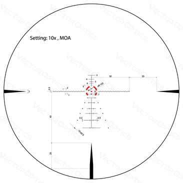 Приціл оптичний Vector Optics Constantine 1-10x24 (30 мм) illum. SFP
