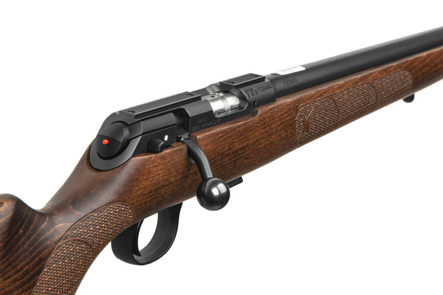 Карабін CZ457 American BEECH 20" кал.22LR 1/2x20 з 5-ти заряд.магазином. Фото 4