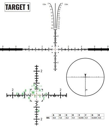 Приціл оптичний ZCO ZC5-27x56 Target1 CCW
