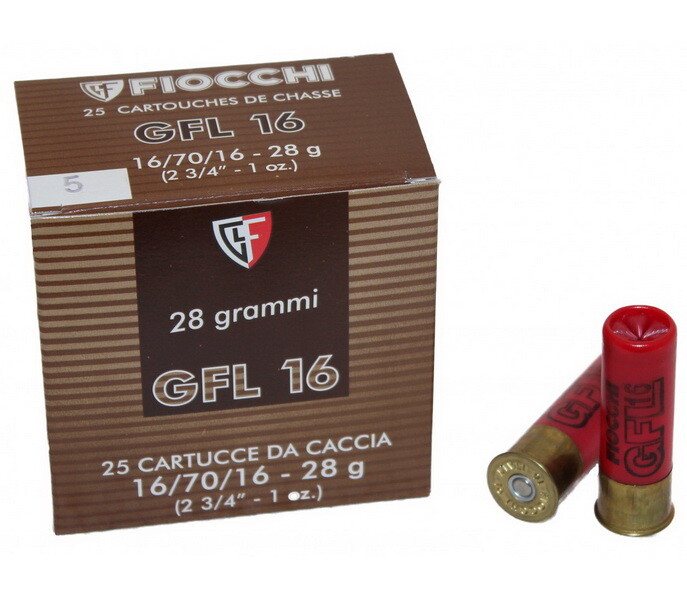Набої мисливські Fiocchi "GFL 16" кал.16 №3, 28 г