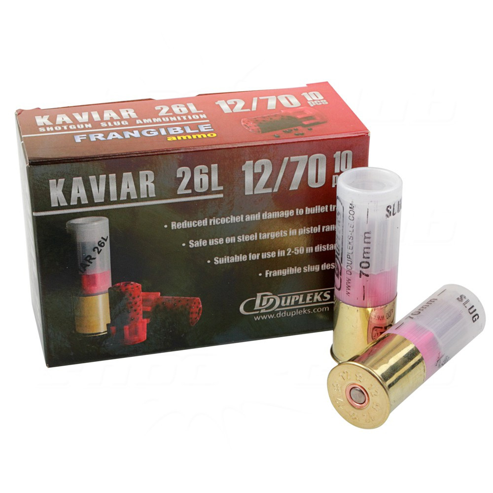 Патрон гладкоствольних DDupleks Kaviar26L 12/70