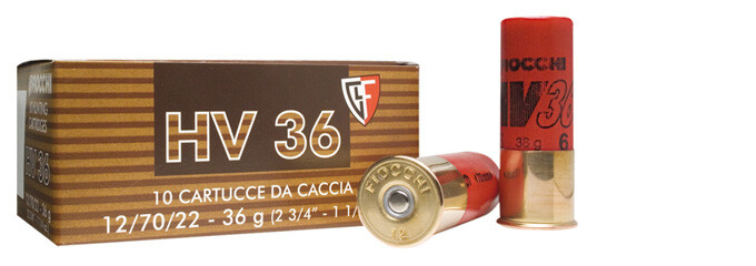 Набої мисливські Fiocchi "HV 36" кал.12 №3, 36 г