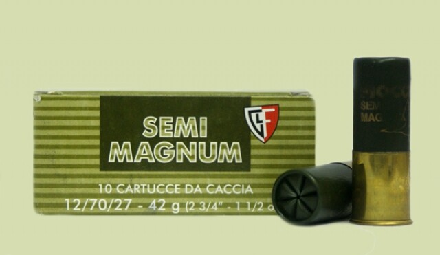 Набої мисливські Fiocchi "SEMI MAGNUM" кал.12 №3, 42 г