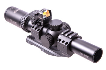 200437FF Приціл Burris M-Tac 1X-4X-24mm ILLUM Ball C / Q matte W / FF