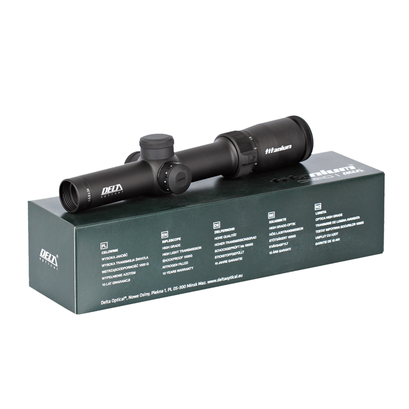 Приціл оптичний Delta DO Titanium 1-5.8x24 4A. Фото 4