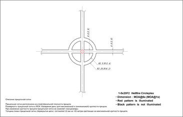 Приціл оптичний Sig Optics Whiskey 5 1-5x20mm CirclePlex