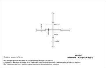 Приціл оптичний Sig Optics Whiskey 3 3-9x40mm Quadplex