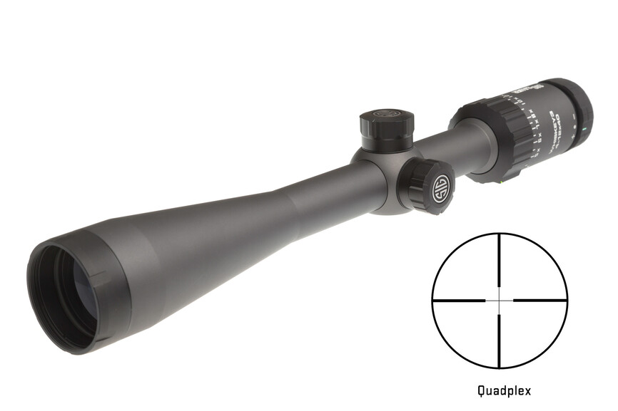 Приціл оптичний Sig Optics Whiskey 3 4-12x40mm Quadplex