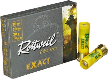 Набої гладкоствольні Rottweil Exact 20/70 куля 26 г