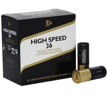 Набої мисливські SAGA High Speed ​​Fieltro кал.12 №4/0, 36 г