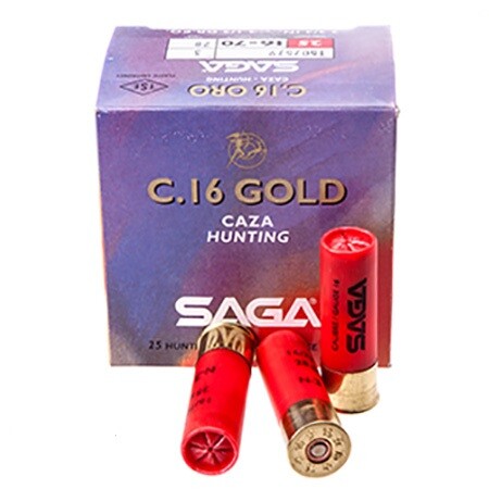 Набої мисливські SAGA Gold FW кал.16 №3, 28 г