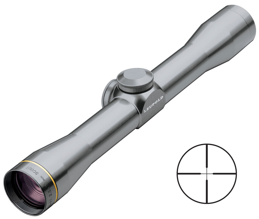 Приціл Leupold FX-II 2.5x28mm Gun Metal Gray Duplex
