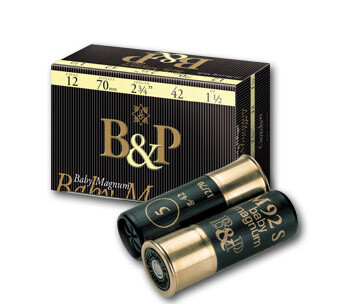 Набої мисливські Baschieri & Pellagri BABY MAGNUM кал.12/20/70 №3, 42 г