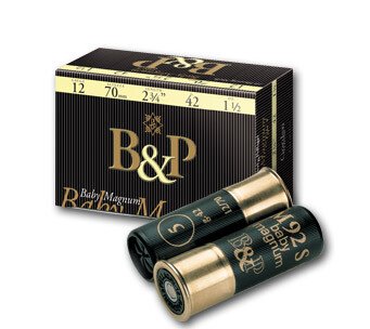 Набої мисливські Baschieri & Pellagri BABY MAGNUM кал.12/20/70 №3, 42 г