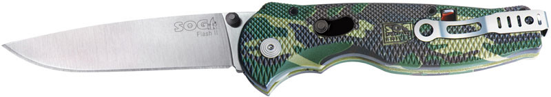 Ніж SOG "Flash II" Camo