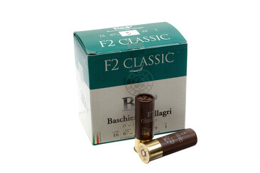Набої мисливські Baschieri & Pellagri F2 CLASSIC кал.16/16/67 №3, 29 г