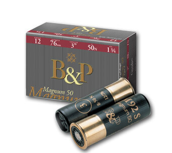 Набої мисливські Baschieri & Pellagri MAGNUM кал.12/20/76 №2, 50 г