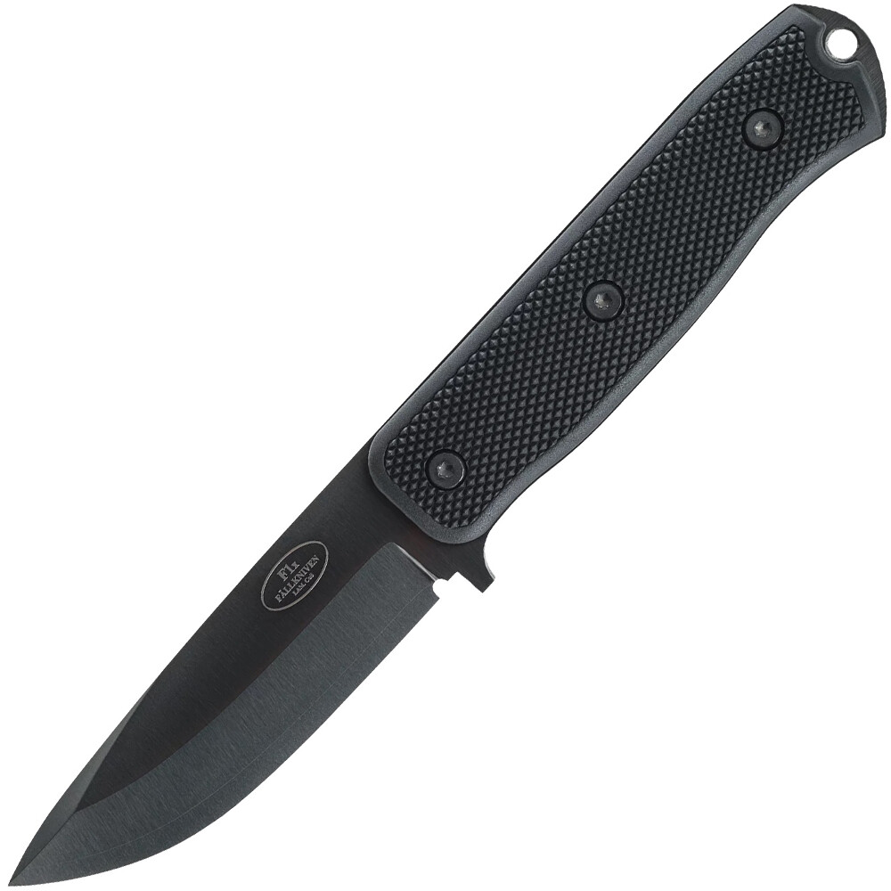 Ніж Fallkniven "F1 Pilot Survival X CoS",  zytel піхви, сталь CoS, чорний