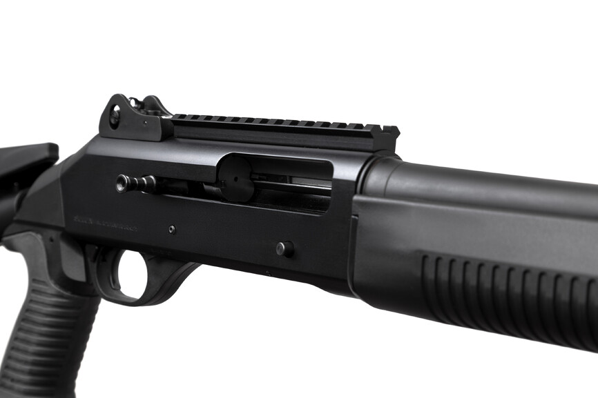 Рушниця гладкоствольна TAC-12 Black 12 кал. 18,5" Telescopic Stock з чохлом.. Фото 2