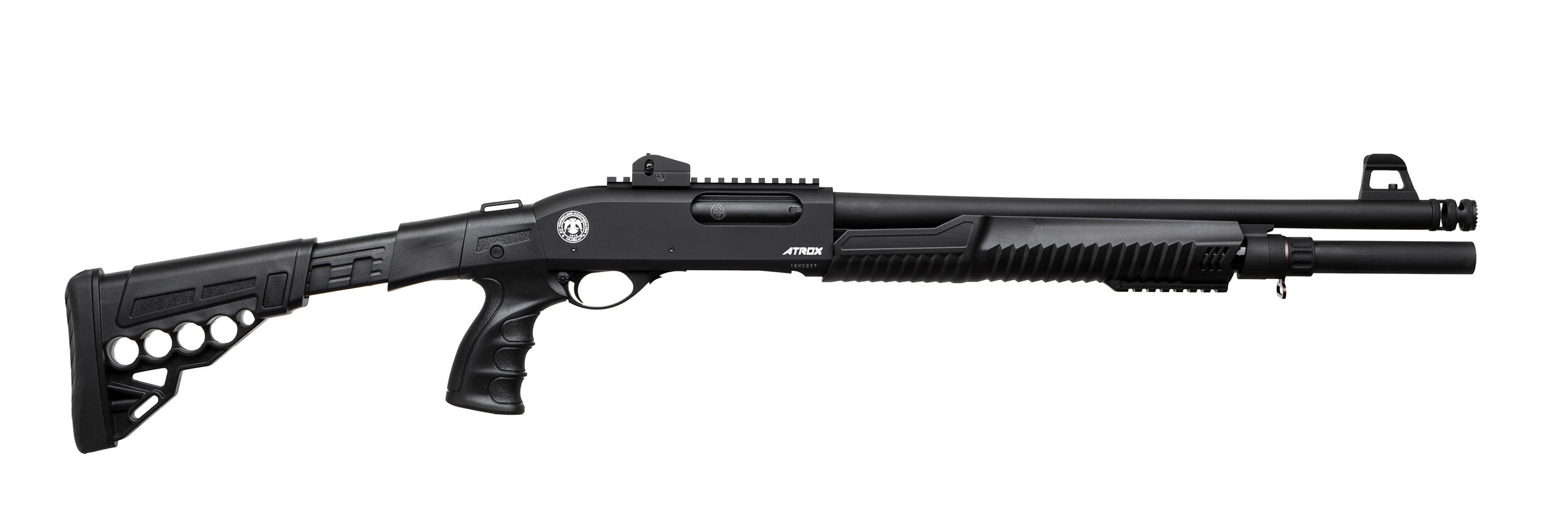 ATROX Tactic Black Telescopic Stock 12/47 см Рушниця гладкоствольна Huglu 7+1 TR