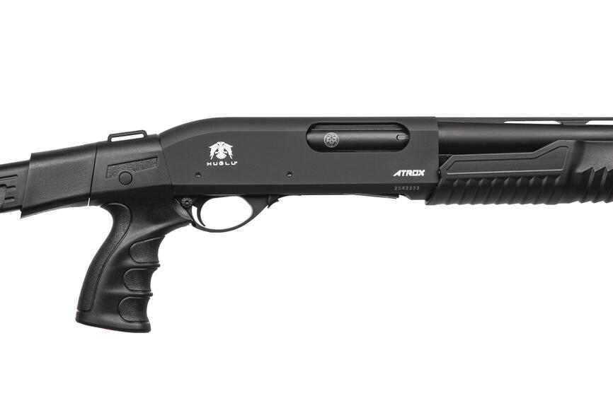 ATROX Standard Black Telescopic Stock12/51 MC5  Рушниця гладкоствольна Huglu 7+1 TR. Фото 2