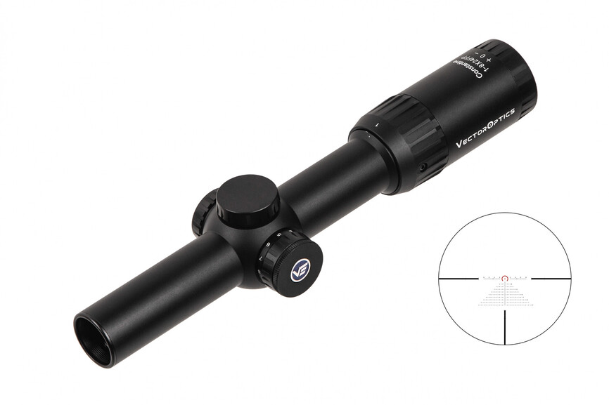 Приціл оптичний Vector Optics Constantine 1-8x24 (30 мм) illum. FFP