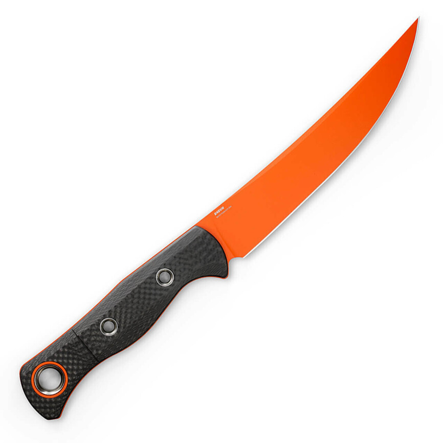 Ніж Benchmade "Meatcrafter", orange, CF. Фото 3