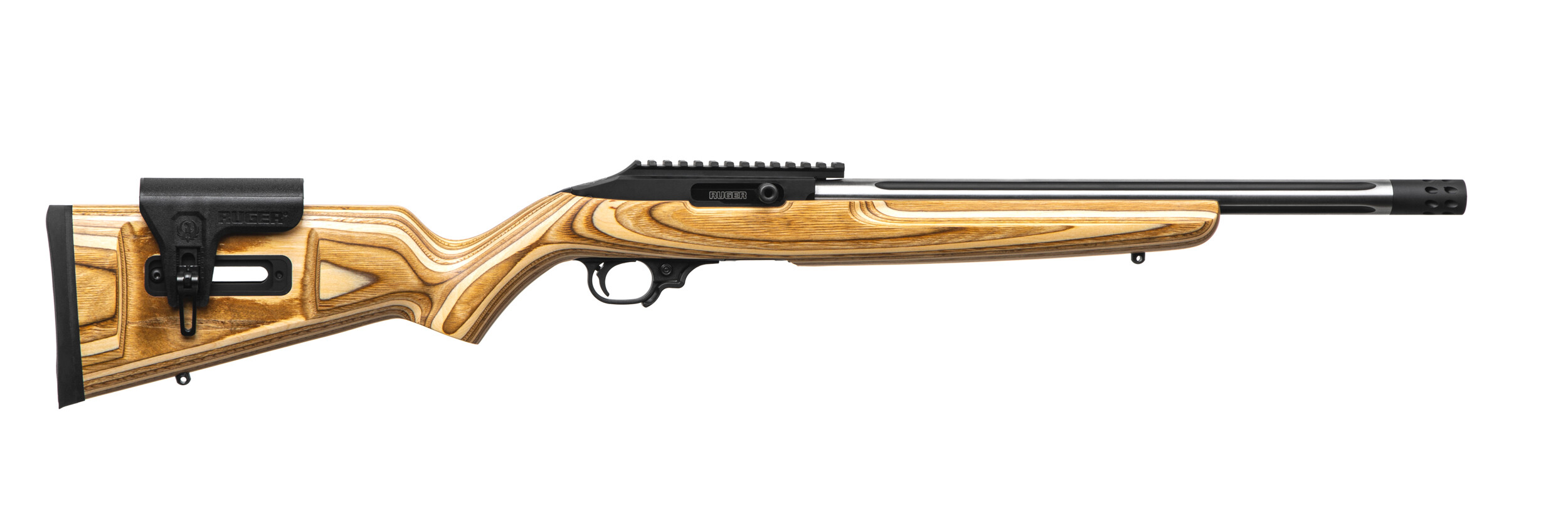 31127 Карабін нарізний RUGER "10/22" Competition Brown Stainless Steel