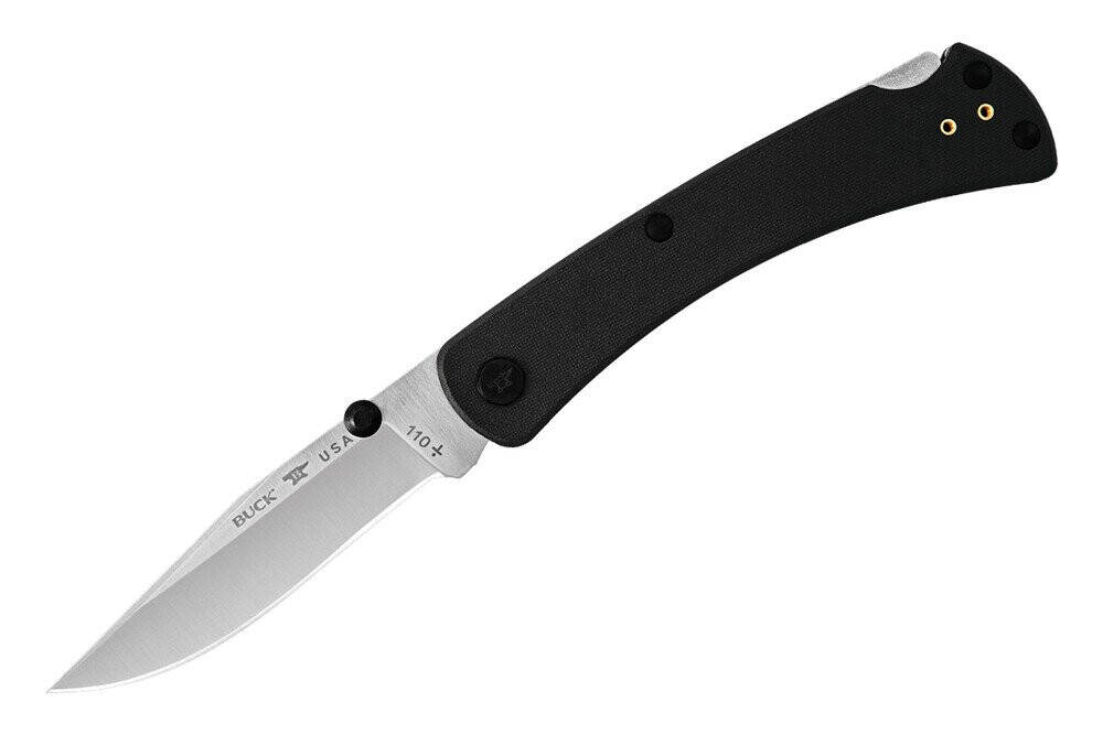 Ніж Buck "110 Slim Pro TRX", чорний