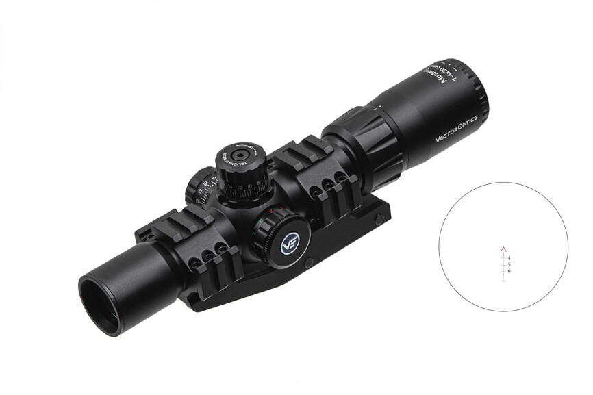 Приціл оптичний Vector Optics  MUSTANG GENII 1-4X30 (30 мм) Illum. SFP