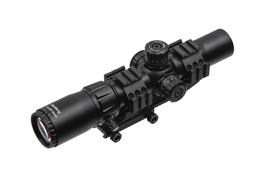 Приціл оптичний Vector Optics  MUSTANG GENII 1-4X30 (30 мм) Illum. SFP. Фото 2