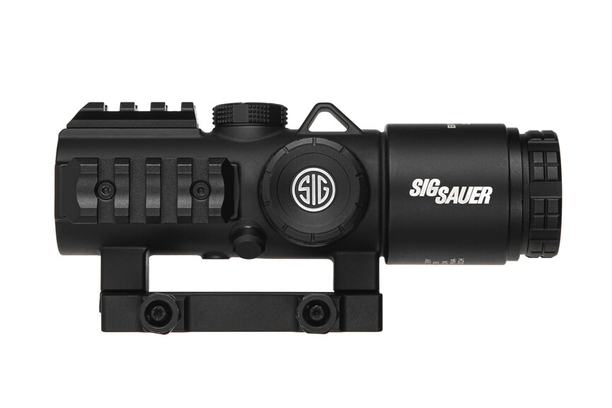 Приціл призматичний Sig Optics BRAVO3 BATTLE SIGHT, 3X24MM HORSESHOE DOT ILLUM RETICLE. Фото 4