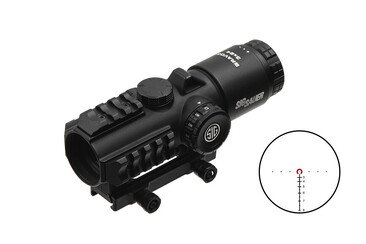 Приціл призматичний Sig Optics BRAVO3 BATTLE SIGHT, 3X24MM HORSESHOE DOT ILLUM RETICLE