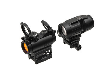 Комплект Sig Optics колiматор ROMEO-MSR 2 MOA RED DOT та магнiфер  JULIET3-MICRO 3X22MM