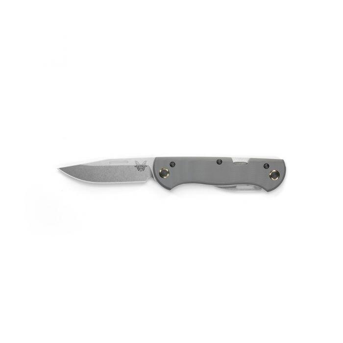 Ніж Benchmade "Weekender", 2 клинки, сірий. Фото 3
