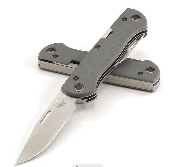 Ніж Benchmade "Weekender", 2 клинки, сірий