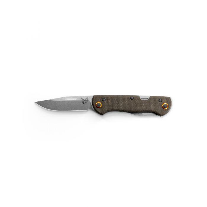 Ніж Benchmade "Weekender", 2 клинки, олива. Фото 2