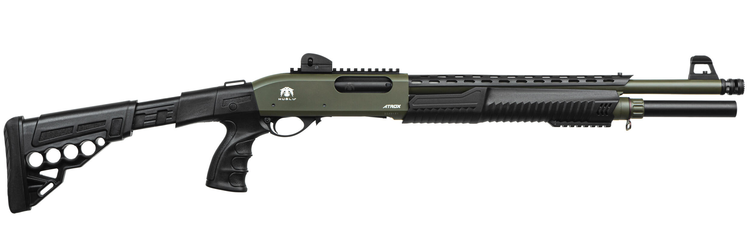 ATROX Tactic Plus Khaki Telescopic Stock 12/47 см Рушниця гладкоствольна Huglu 7+1