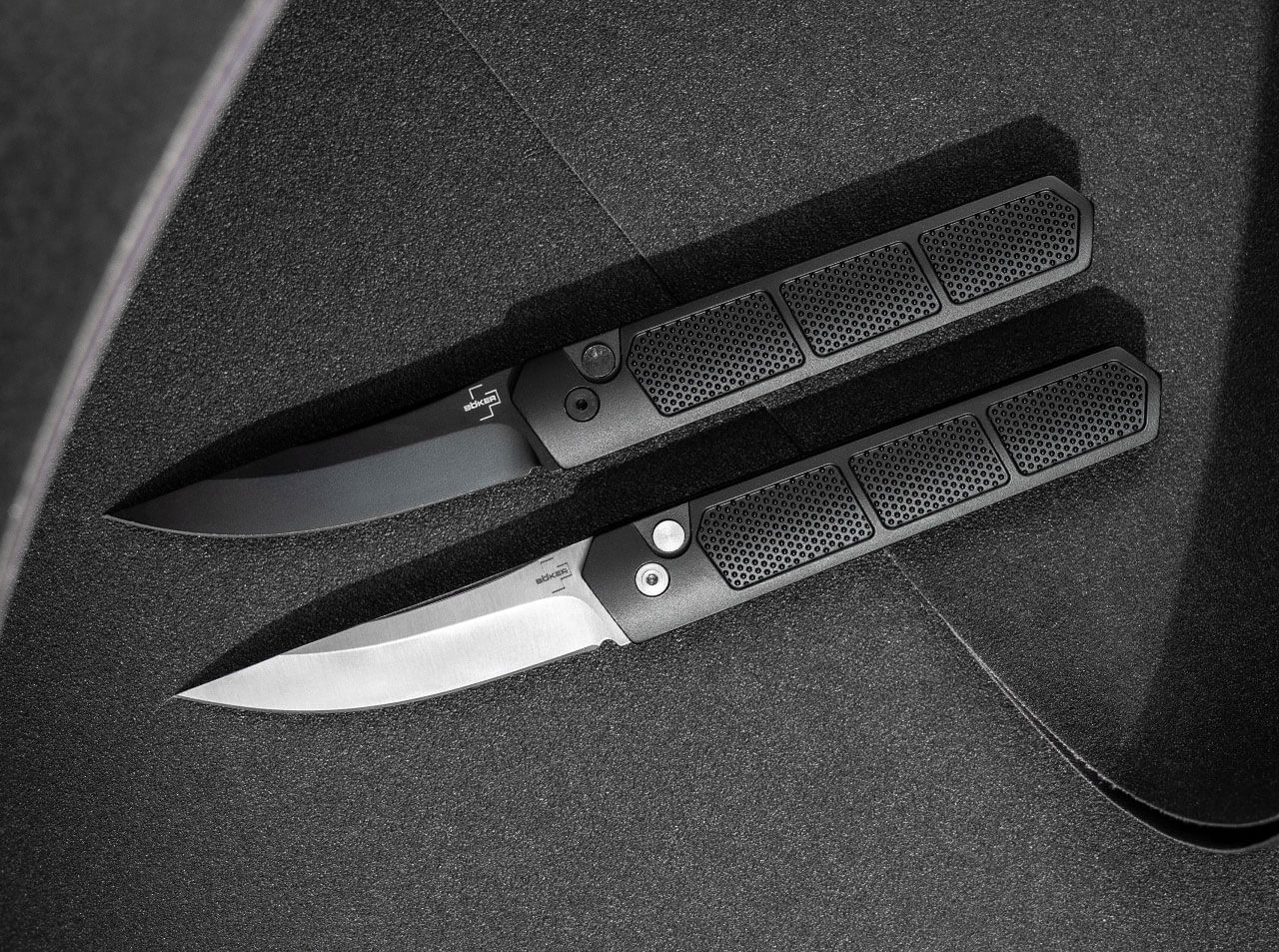 Нiж Boker Plus "Kwaiken Grip Auto Black". Фото 3