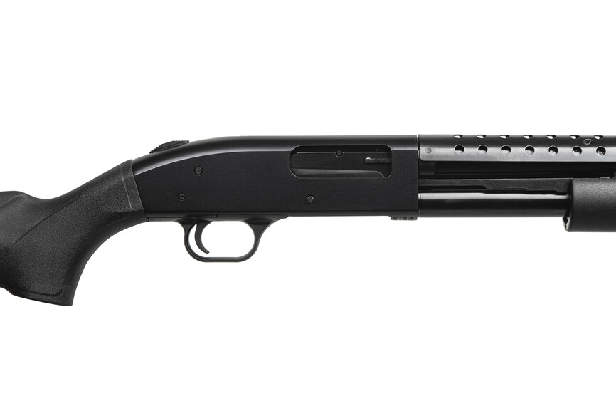 50515 Рушниця гладкоствольна Mossberg M500A Heatshield к.12 18"Synt.. Фото 4