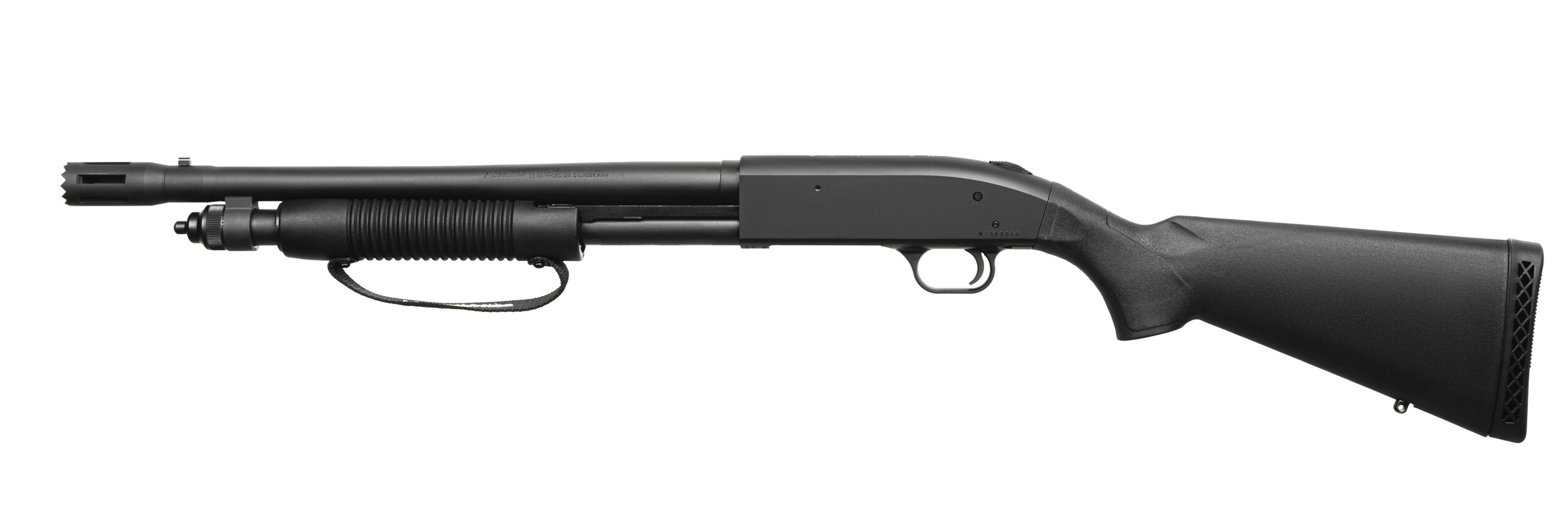 54124 Рушниця гладкоствольна Mossberg M500 Tactical к.12 18.5"Synt.. Фото 3